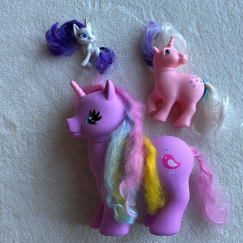 My little Pony Gi-Go Wonderland 10” Large‎ Purple Unicorn lot